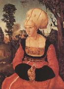 Lucas Cranach the Elder Anna Putsch,First Wife of Dr.johannes (mk45) Spain oil painting artist